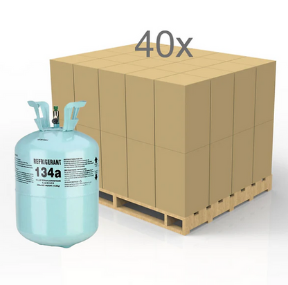 Pure R-134a 30 lb Cylinder Factory Sealed Virgin Gas