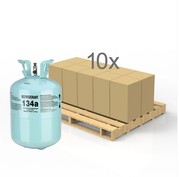 Pure R-134a 30 lb Cylinder Factory Sealed Virgin Gas