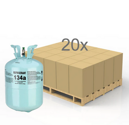 Pure R-134a 30 lb Cylinder Factory Sealed Virgin Gas